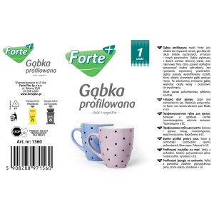 Forte+ Gąbka profilowana 1 szt.